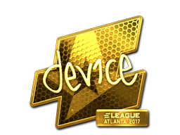 Sticker | device | Atlanta 2017 | Gold