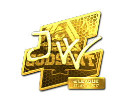 Sticker | JW | Atlanta 2017 | Gold