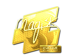 Sticker | Magisk | Atlanta 2017 | Gold