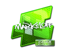 Sticker | markeloff | Atlanta 2017 | Foil