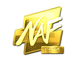Sticker | NAF | Atlanta 2017 | Gold