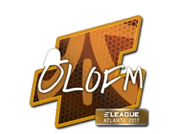 Sticker | olofmeister | Atlanta 2017 | Default