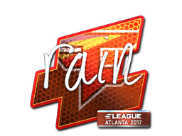 Sticker | rain | Atlanta 2017 | Foil