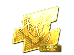 Sticker | RpK | Atlanta 2017 | Gold