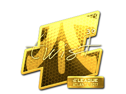 Sticker | twist | Atlanta 2017 | Gold