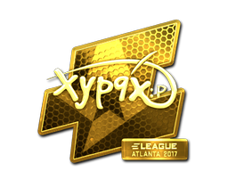 Sticker | Xyp9x | Atlanta 2017 | Gold