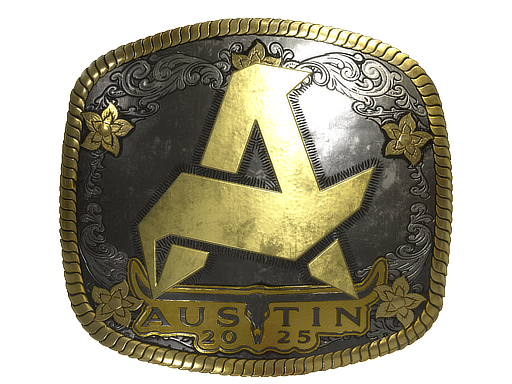 Sticker | Aurora | Austin 2025 | Gold