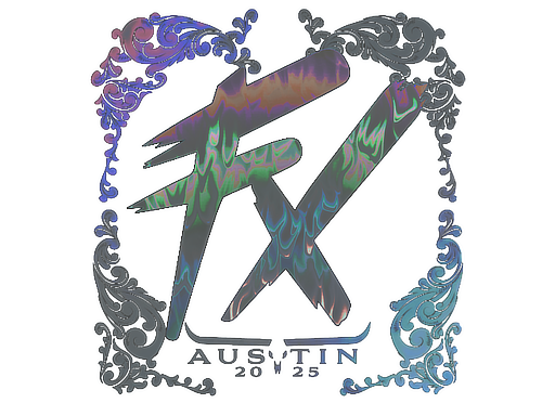 Sticker | Fluxo | Austin 2025 | Holo