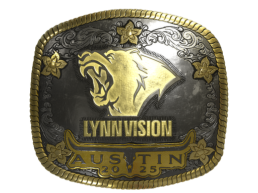 Sticker | Lynn Vision | Austin 2025 | Gold