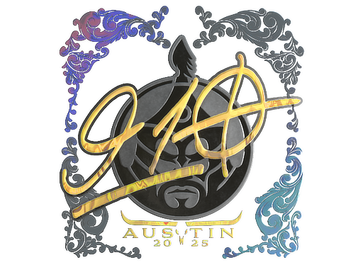 Sticker | 910 | Austin 2025 | Holo