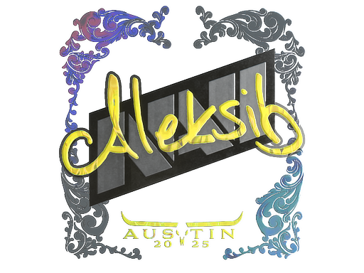 Sticker | Aleksib | Austin 2025 | Holo
