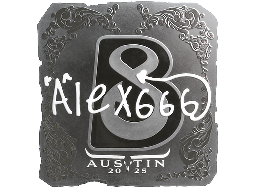 Sticker | alex666 | Austin 2025 | Foil