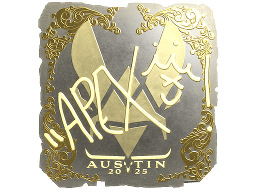 Sticker | apEX | Austin 2025 | Gold