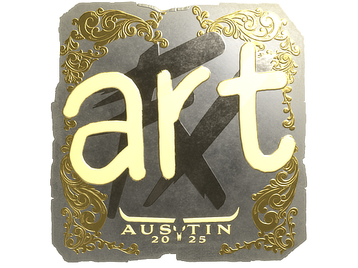 Sticker | arT | Austin 2025 | Gold