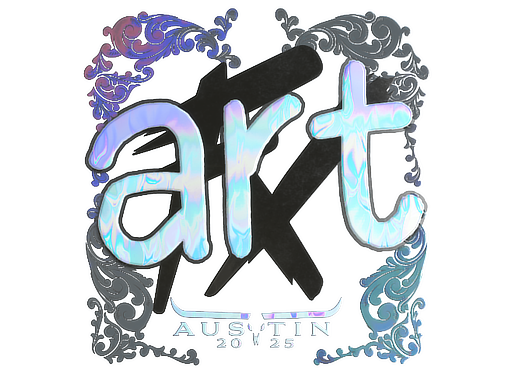 Sticker | arT | Austin 2025 | Holo