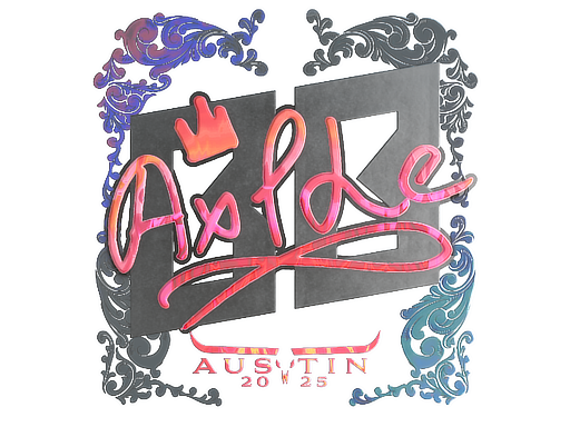 Sticker | Ax1Le | Austin 2025 | Holo
