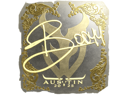Sticker | bodyy | Austin 2025 | Gold