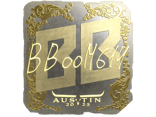 Sticker | Boombl4 | Austin 2025 | Gold