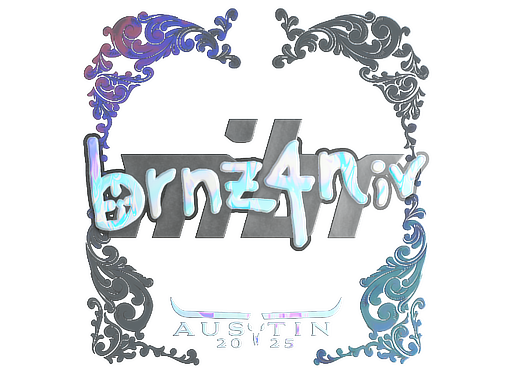Sticker | brnz4n | Austin 2025 | Holo