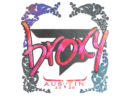 Sticker | broky | Austin 2025 | Holo