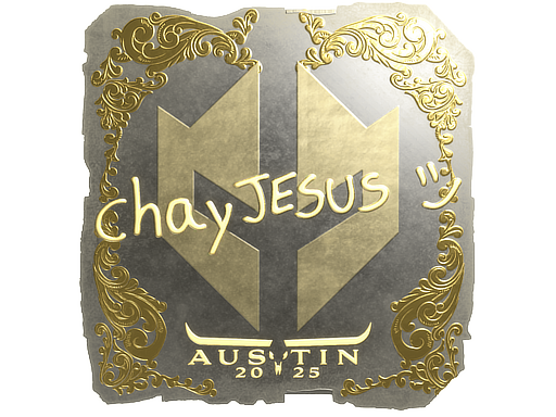 Sticker | chayJESUS | Austin 2025 | Gold