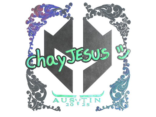 Sticker | chayJESUS | Austin 2025 | Holo