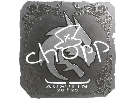 Sticker | chopper | Austin 2025