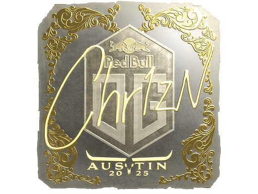 Sticker | Chr1zN | Austin 2025 | Gold