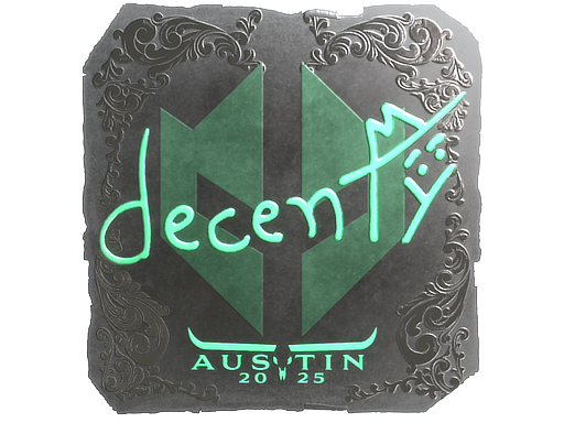 Sticker | decenty | Austin 2025