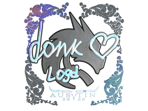 Sticker | donk | Austin 2025 | Holo