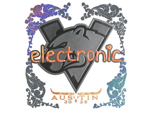 Sticker | electronic | Austin 2025 | Holo