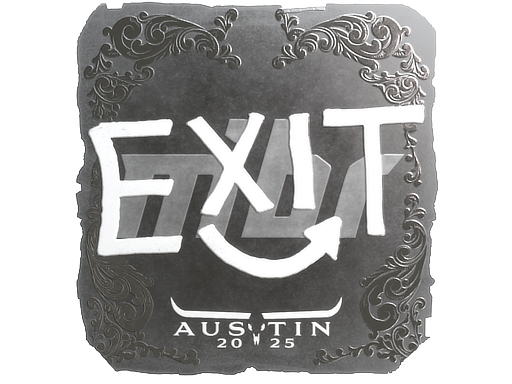 Sticker | exit | Austin 2025