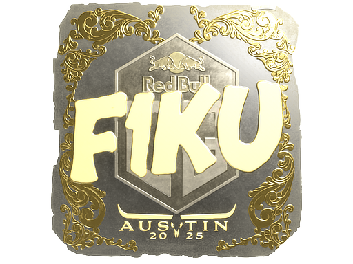 Sticker | F1KU | Austin 2025 | Gold