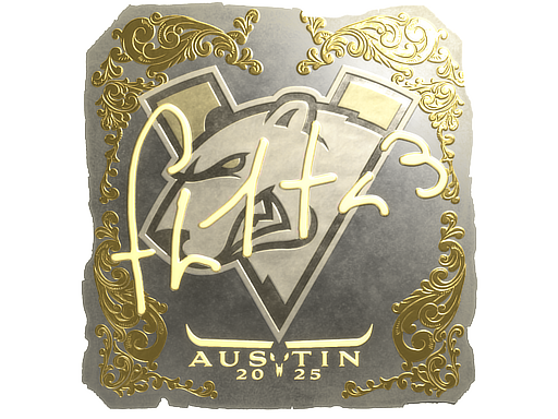 Sticker | FL1T | Austin 2025 | Gold