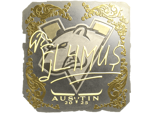Sticker | FL4MUS | Austin 2025 | Gold