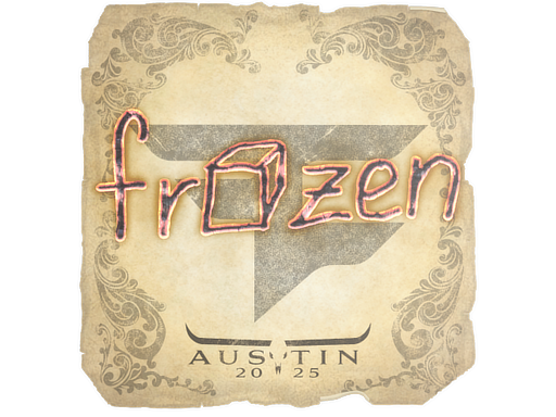 Sticker | frozen | Austin 2025 | Default