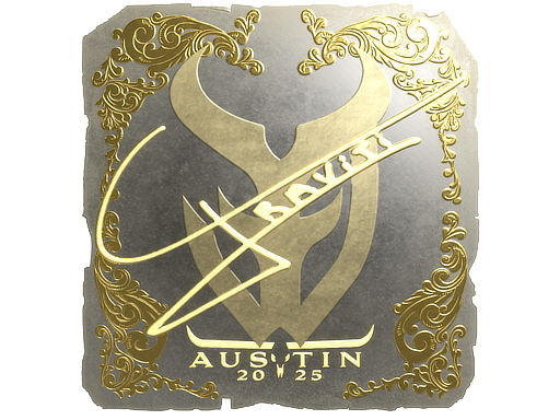 Sticker | Graviti | Austin 2025 | Gold