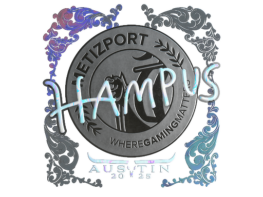 Sticker | hampus | Austin 2025 | Holo