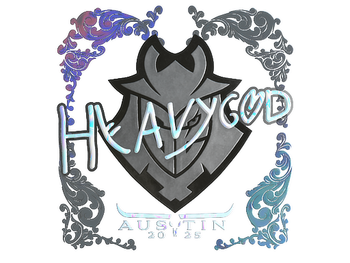 Sticker | Heavygod | Austin 2025 | Holo