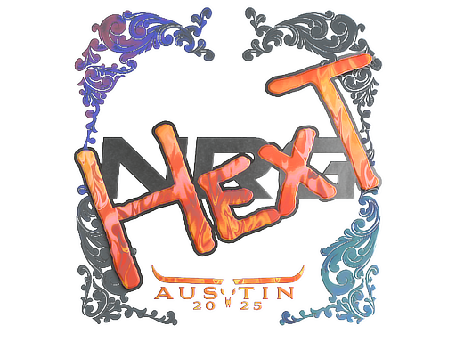 Sticker | HexT | Austin 2025 | Holo