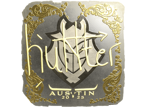 Sticker | huNter- | Austin 2025 | Gold