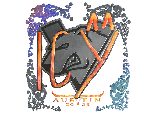 Sticker | ICY | Austin 2025 | Holo