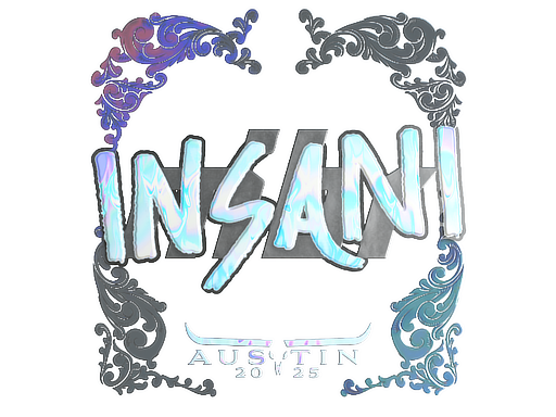 Sticker | insani | Austin 2025 | Holo