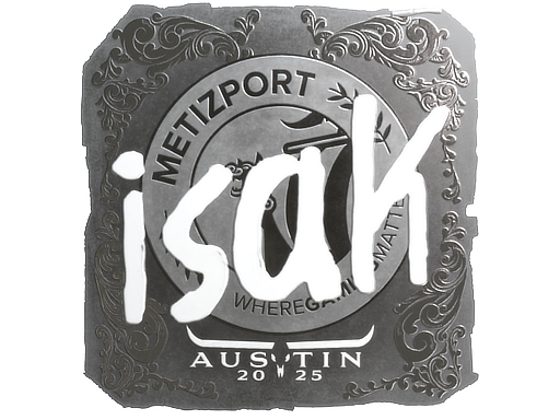 Sticker | isak | Austin 2025 | Foil