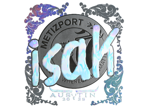 Sticker | isak | Austin 2025 | Holo