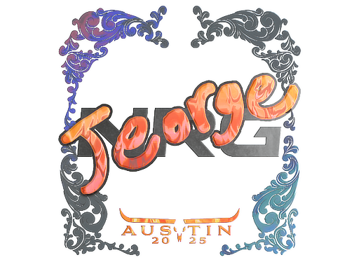 Sticker | jeorge | Austin 2025 | Holo