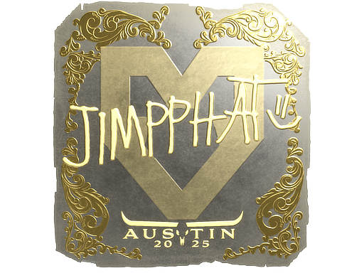Sticker | Jimpphat | Austin 2025 | Gold