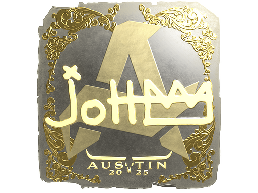 Sticker | jottAAA | Austin 2025 | Gold