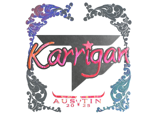 Sticker | karrigan | Austin 2025 | Holo