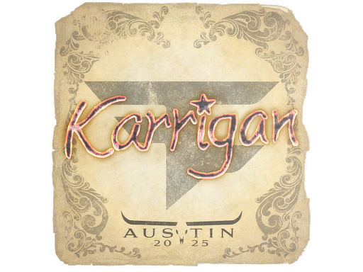 Sticker | karrigan | Austin 2025 | Default